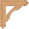 Ekena Millwork Olympic Arts & Crafts Smooth Bracket, Western Red Cedar, 3 1/2"W x 18"D x 18"H BKT04X18X18OLY03SWR - alternate 4